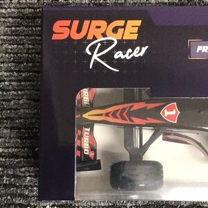 Black and Red Race Car